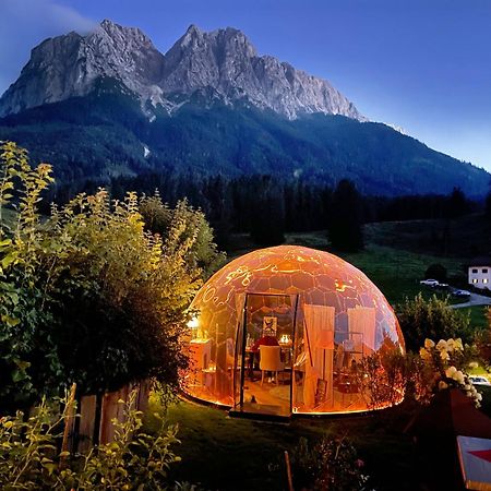 Bayern Resort Hotel - Adults Only - Mit Zugspitzblick - Eibsee-Naehe - Wellnessbereich - Naturpool Im Sommer Grainau Exteriör bild